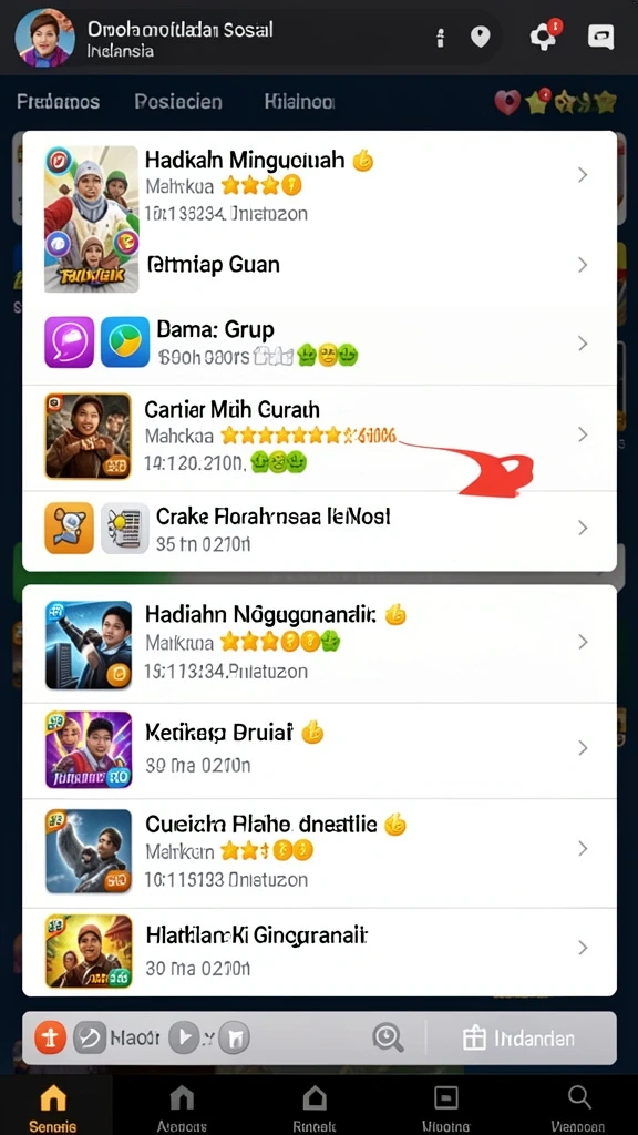 Screenshot alvendo nomor 1